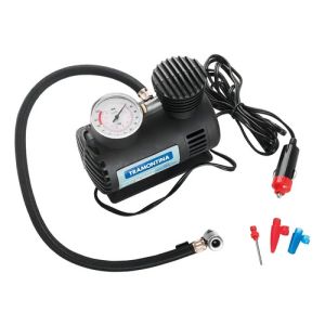 Mini Compresor De Aire Eléctrico Portátil Tramontina 42330/001 50w Negro