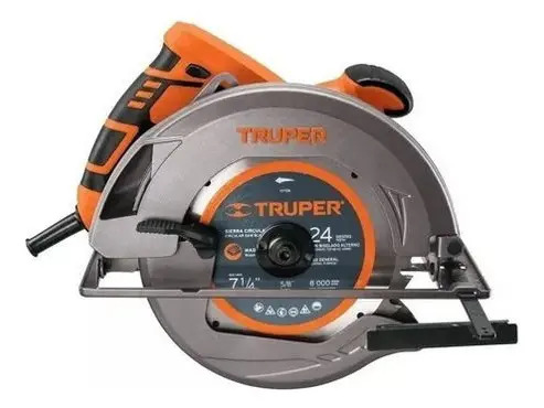 Sierra Circular Truper 1200w Disco 7 1/4 184,1 Mm Kirkor