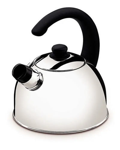 Caldera Con Silbato Con Tapa 2 Litros Tramontina Acero Inox