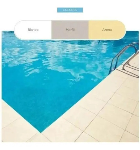 Recubrimiento Pintura Pisos Bordes Atérmicos Piscinas 10lts - Imagen 2