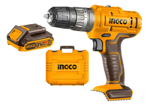 Taladro Inalambrico Ingco Cidli1228 Atornillador Percutor
