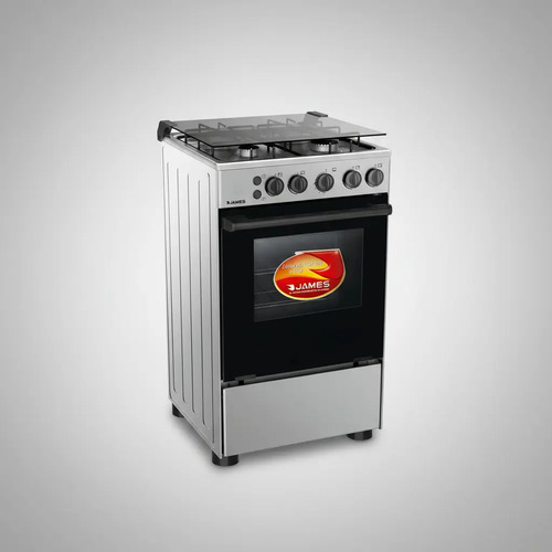 Cocina James C510 Color Inox Con Puerta Con Visor - Imagen 4