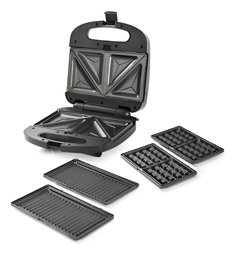Sandwichera James Sgwj 800 W Antiadherente Con 3 Placas