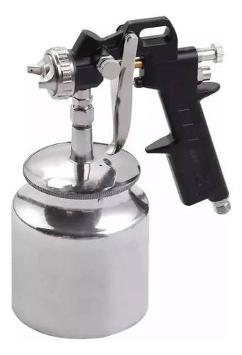 Pistola Para Pintar Buho Succión Tacho Metal 750cc 1.5mm S-9