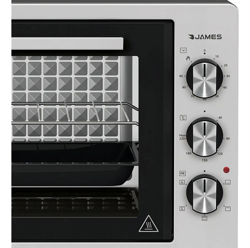 Horno Electrico James Hjti 39 G2 39 Litros Timer Turbo - Imagen 3