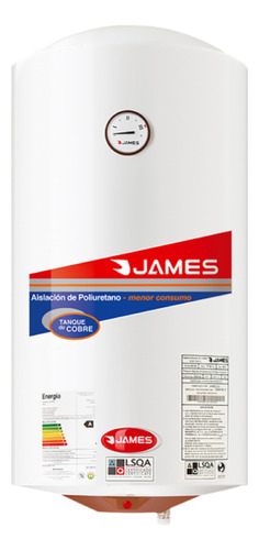 Calefon - Termotanque James 80lts Cobre - Imagen 3