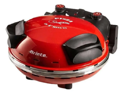 Horno De Mesa Eléctrico Ariete Horno De Pizza Rojo 220v