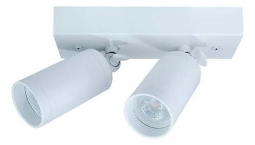 Spot Doble Antverp Blanco P/lámp Led Gu10, No Inc.