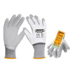 Guantes Pu Poliester Talle Xl Ingco Hgpug01 Kirkor