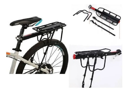 Parrilla Para Bicicleta Ajustable Rodado 20 A 26 Cms Kirkor