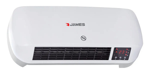 Caloventilador James 2000w De Mesa/pared Control Remoto Blanco