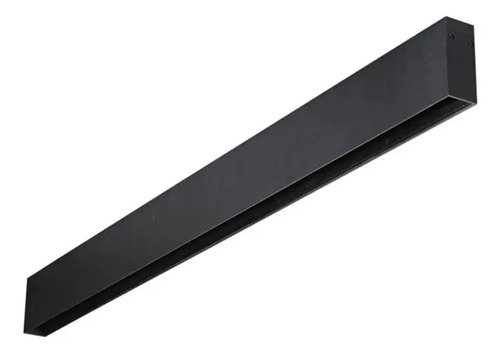 Riel P/sobreponer Magnético 2m Negro - Ao1070