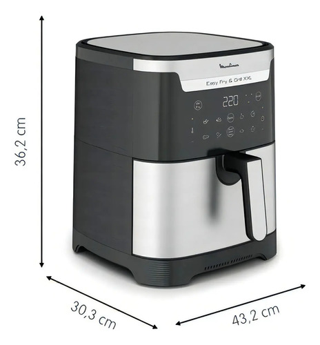 Freidora De Aire Moulinex Easy Fry & Grill Xxl 6,5lt - Imagen 9