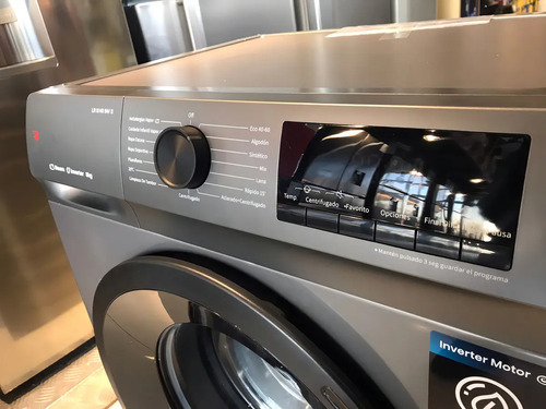 Lavarropas James Inverter De 8 Kg Carga Frontal Automático Silver - Imagen 4