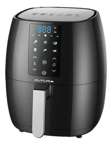 Freidora Sin Aceite Futura Plus Digital 5 L 1350w Kirkor