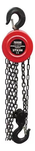 Aparejo A Cadena 3 Ton 3 Mts Tuxor Gtia 1 Año - Kirkor Kirko