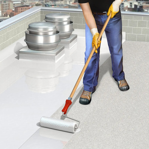 Impermeabilizante Acrílico Sika Sikacryl Amarillo 20l+20l - Imagen 3