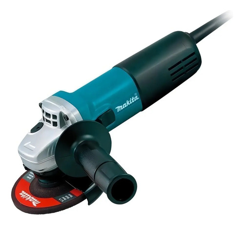 Miniamoladora Angular Makita 9557hng Color Turquesa 840 w 220 v + Accesorio - Imagen 2