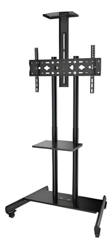 Soprte Para Tv Con Ruedas Cableado Invisible 32 A 65 Kirkor