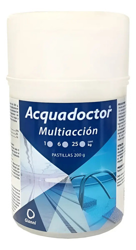 Pastillas De Cloro Triple Acción Para Piscinas 1 Kg