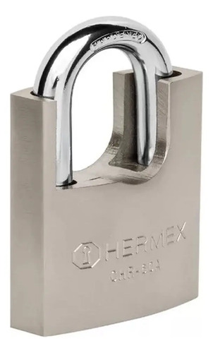 Candado De Hierro Con Coraza 60mm Llave Anti-ganzúa Hermex C