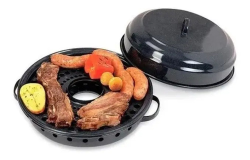 Horno Parrilla Esmaltada 34cm Sue Hornalla Horno O Fuego - Imagen 3