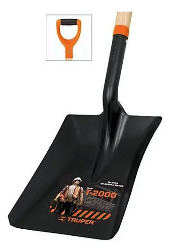 Pala De Palear Mango Ergonómico Truper Profesional
