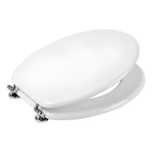 Tapa Inodoro / Water / Wc Mdf Laqueado - Herrajes Metal Kirk