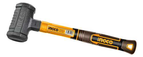 Maceta Martillo De Goma 900g Mango De Fibra Ingco Hdbm08028