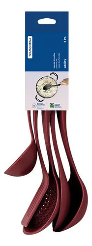 Juego Utensilios Rojo 5 Piezas Ability - Imagen 3