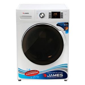 Lavarropas James Automático Frontal De 10.5 Kg Con Motor Inverter White