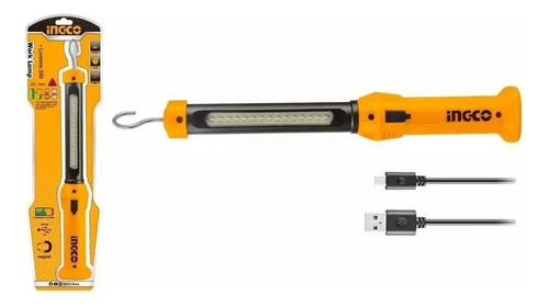 Linterna Lampara Magnética Recargable Ingco Hwli35261 *ub* Color De La Luz Blanco - Imagen 2