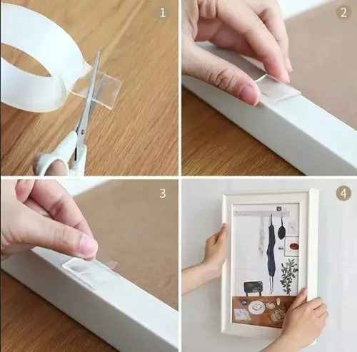 Cinta Doble Faz Transparente Silicona Nanotec 3cm X 3mts - S - Imagen 3