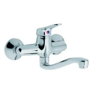 Monocomando Cocina Pared Pico Bajo Grilef Tero