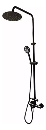 Barral Exterior Ducha Monocomando Negro Mate Wico - Imagen 3
