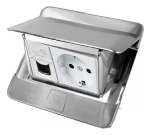Tapa P/caja De Piso O Mueble De 3 Módulos Aluminio - Imagen 2