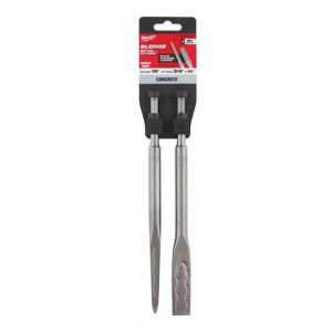 Cinceles (2 Pzas) Punta + Plano Sds Plus 250mm 48-62-6080 Mi