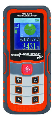 Medidor De Distancia Láser Gladiator Pro Mdl8100
