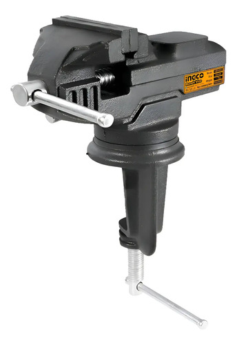 Morsa De Banco Mesa 60mm Ingco Hbv082 Giratoria Joyero