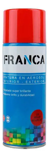 Esmalte En Aerosol 400ml Franca Mate Brillante Satinados Kir - Imagen 7