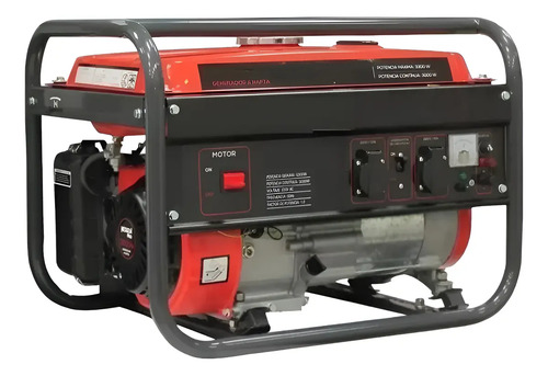 Generador A Nafta 7,0kw 7000w Gran Potencia