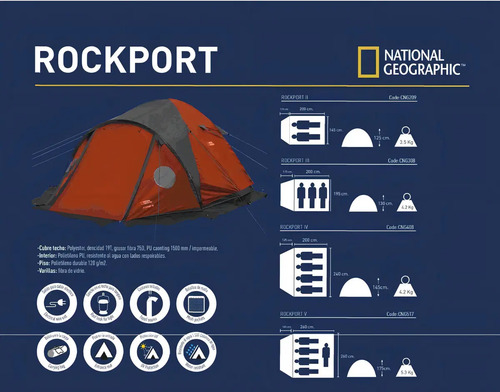 Carpa National Geographic Rockport 5 Personas - Imagen 5