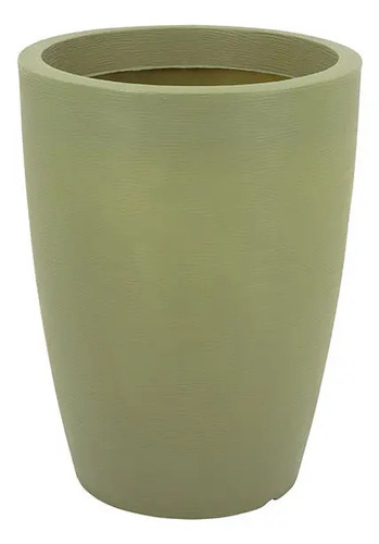 Maceta Thai O53 X 67cm. Verde Oliva