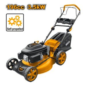 Corta Cesped Nafta 4.8hp Autopropulsada Ingco Glm196202