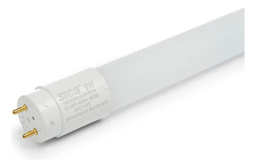 Tubo Led De 600mm/9w, Tonalidad Luz Día - Sk2967 - Imagen 2