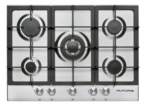 Anafe A Gas 5 Hornallas Futura Fut-ag700x-5
