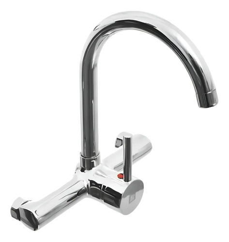 Grifo Monocomando Cocina Pared Rimontti 50896 Pico Alto Giratorio - Imagen 2