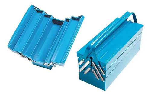 Caja Metálica C/5 Reparticiones Tramontina 50x20x21.5cm Tram