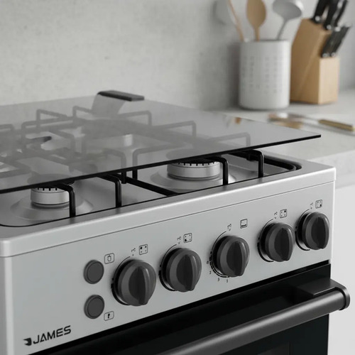 Cocina James C510 Color Inox Con Puerta Con Visor - Imagen 9