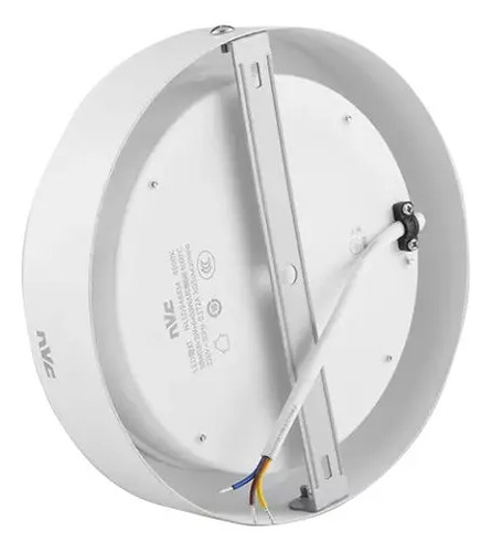 Plafón Led Redondo 12w Blanco, Luz Neutra O150mm - Imagen 2